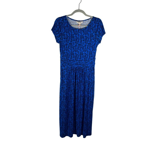 Boden Blue Amelie stretch Jersey knit Midi Dress w/ pockets US 6R NWT - Picture 2 of 12